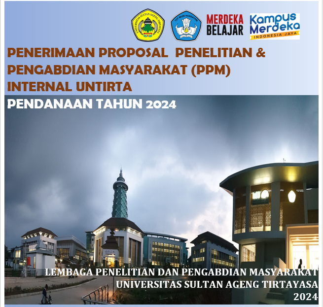 Penerimaan Proposal PPM Internal Untirta Pendanaan Tahun 2024