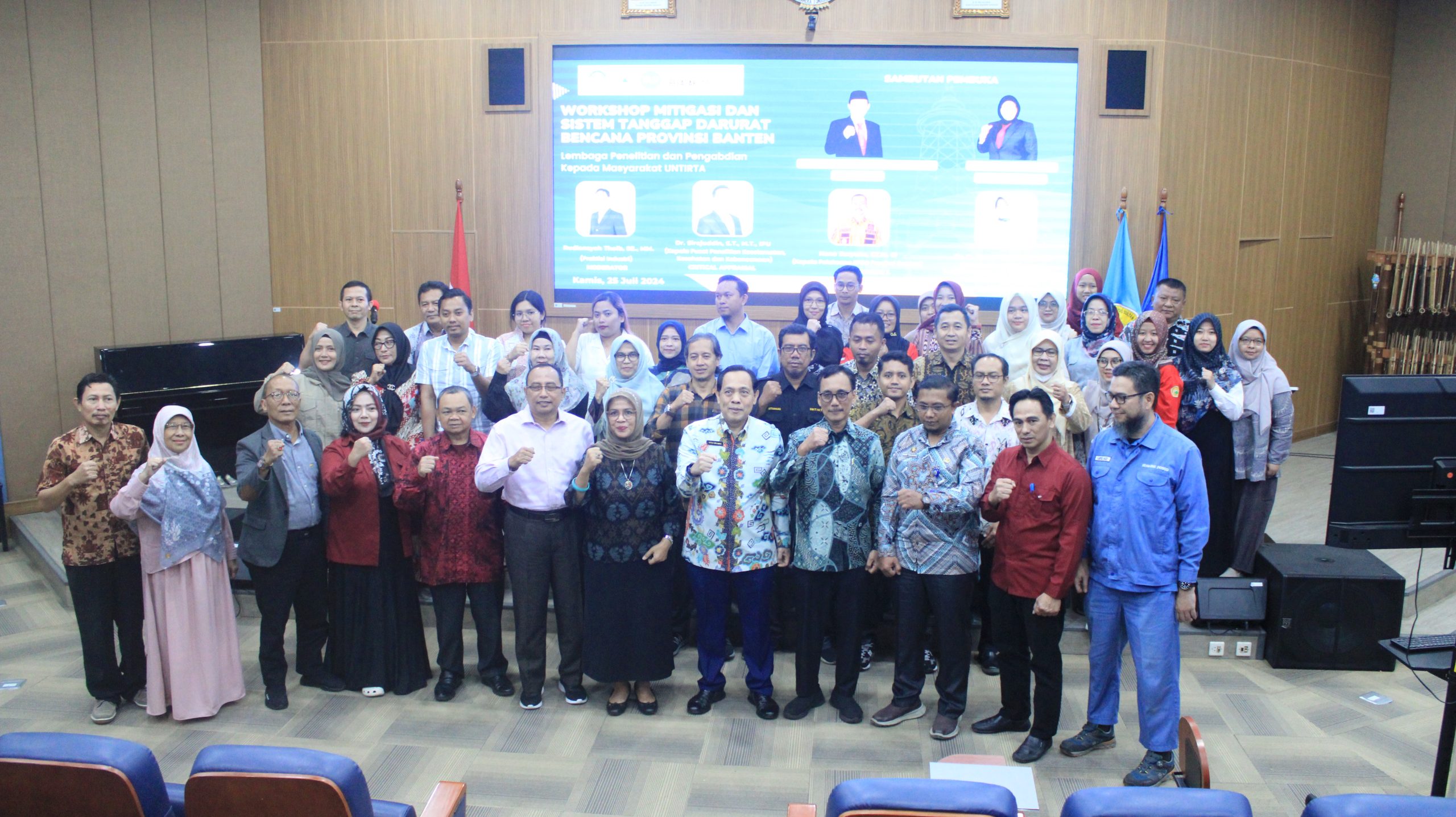 Workshop Mitigasi dan Sistem Tanggap Darurat Bencana Provinsi Banten